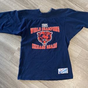 Vintage 80s Champion 1985 World Champions Chicago Bears T-shirt